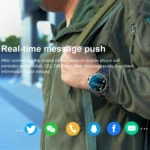 K62 1.43 Inch Waterproof Bluetooth Call Weather Music Smart Sports Watch - Image 13