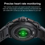 K62 1.43 Inch Waterproof Bluetooth Call Weather Music Smart Sports Watch - Image 14