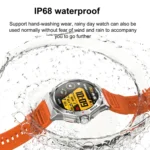 K62 1.43 Inch Waterproof Bluetooth Call Weather Music Smart Sports Watch - Image 4