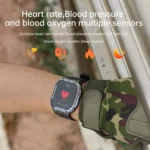 K57 Pro 1.96 Inch Bluetooth Call Music Weather Display Waterproof Smart Watch - Image 12