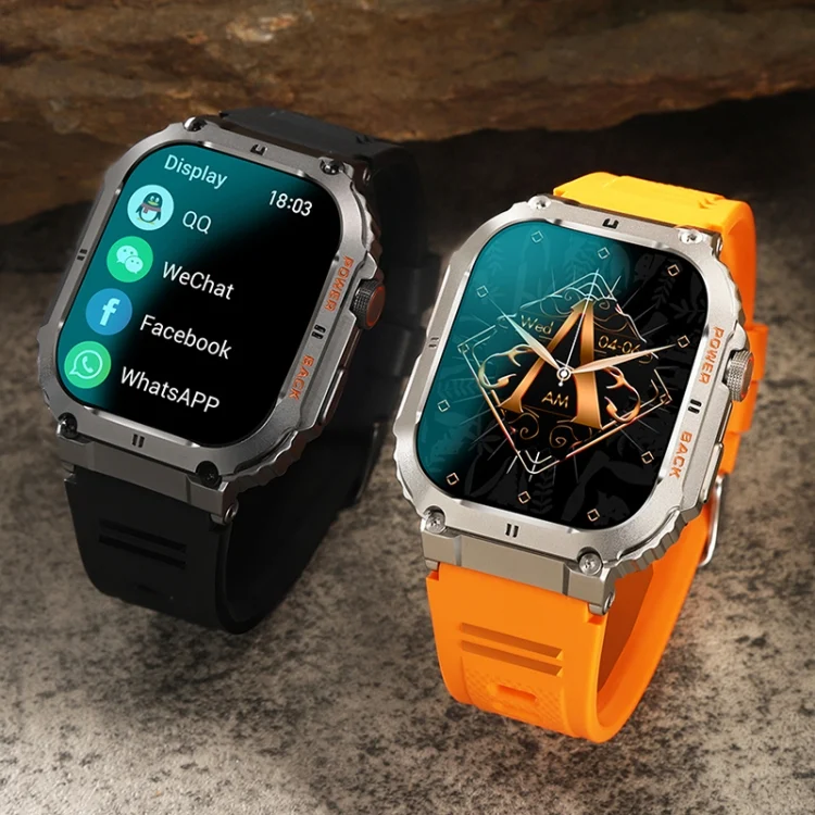 TBD06044088_B14.webp K57 Pro 1.96 Inch Bluetooth Call Music Weather Display Waterproof Smart Watch - Image 15