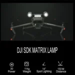 JZ T30 For DJI Mavic 3E / 3T 30W Matrix Lamp Spotlight - Image 5
