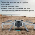 For DJI Mini 3 / Mini 3 Pro 1pair Height Increase Kickstand Landing Gear Propeller Protective Cover - Image 3