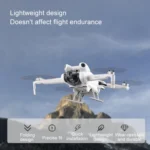 For DJI Mini 4 Pro Landing Gear Base Gimbal Protector Folding Booster Kickstand - Image 5