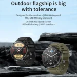 T30 1.6-inch Outdoor Sports Waterproof Smart Music Bluetooth Call Watch - Image 2