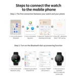 T30 1.6-inch Outdoor Sports Waterproof Smart Music Bluetooth Call Watch - Image 12