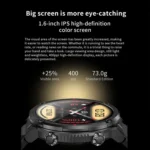 T30 1.6-inch Outdoor Sports Waterproof Smart Music Bluetooth Call Watch - Image 4