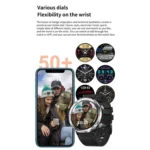 T30 1.6-inch Outdoor Sports Waterproof Smart Music Bluetooth Call Watch - Image 6