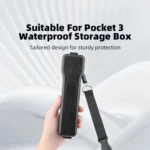For DJI OSMO POCKET 3 BRDRC Waterproof Storage Box Protective Shell  With Lanyard - Image 4