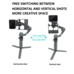 Universal Phone Gimbal to Sports Camera Adapter For DJI OSMO 6 / 5 / 4 / 3 to Gopro DJI Action 4 - Image 5