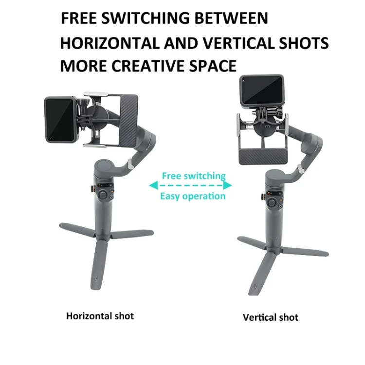 TBD06045530_B4.webp Universal Phone Gimbal to Sports Camera Adapter For DJI OSMO 6 / 5 / 4 / 3 to Gopro DJI Action 4 - Image 5