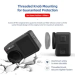For DJI Osmo Action 5 Pro / 4 AMagisn Waterproof Filter Sports Camera Accessories - Image 6