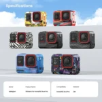 For Insta360 Ace Pro aMagisn Body Sticker Sports Camera Accessories - Image 4