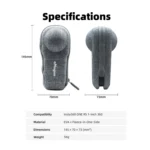 For Insta360 ONE RS 1-inch 360 aMagisn Panoramic Body Bag Sports Camera Accessories - Image 10