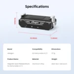For DJI Osmo 360 / Action 5 Pro / Action 4 / Action 3 aMagisn Magnetic Fast Disassembly Motion Camera Accessories - Image 4