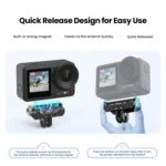 For DJI Osmo 360 / Action 5 Pro / Action 4 / Action 3 aMagisn Magnetic Fast Disassembly Motion Camera Accessories - Image 6