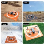 Drone Universal Landing Pad Double-sided Waterproof Foldable RC Aircraft Launch Mat - Image 7