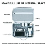 For DJI Mini 4 Pro / Mini 3 Pro LKTOP Carrying Case Waterproof Shoulder Bag Handbag - Image 5