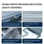 For DJI MAVIC AIR 3 LKTOP Carrying Case Waterproof Shoulder Bag Handbag - Image 9