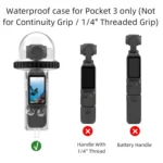 For DJI Osmo Pocket 3 BRDRC 40m Depth Waterproof Case Diving Housing Cover - Image 12