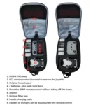 For DJI Mini 4 Pro Drone Chest Bag Backpack Crossbody Bag Storage Box - Image 4