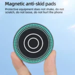 Magnetic Phone Holder with 1/4 Inch Hole for Tripod Magic Arm - Image 9