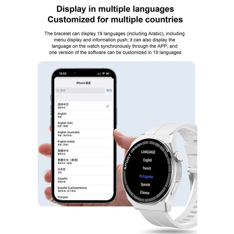 TBD06046059_B10.webp GT3Pro 1.28-Inch Health Monitoring Bluetooth Call Smart Watch With NFC - Image 11