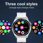 GT3Pro 1.28-Inch Health Monitoring Bluetooth Call Smart Watch With NFC - Image 6
