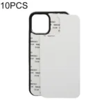10PCS 2D Blank Sublimation Phone Case, For iPhone 15 Pro Max, For iPhone 15 Plus