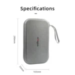 For Insta360 X5 / X4 aMagisn Medium Storage Bag Clutch Bag Protective Case - Image 11