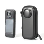 For Insta360 X4 Mini Storage Case PU Bag Sport Camera Protector With Hook - Image 6