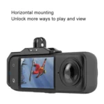 For Insta360 X4 / X3 Hepail Horizontal And Vertical Shooting Quick Release Metal Magnetic Bracket - Image 5