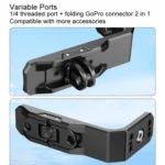 For Insta360 X4 / X3 Hepail Horizontal And Vertical Shooting Quick Release Metal Magnetic Bracket - Image 6