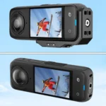 For Insta360 X4 / X3 Hepail Horizontal And Vertical Shooting Quick Release Metal Magnetic Bracket - Image 8