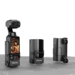 For DJI Osmo Pocket 3 HEPAIL Extended Adapter Protective Bezel Extension Handle Cold Shoe Adapter Bracket - Image 2