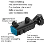 For DJI Osmo Pocket 3 HEPAIL Extended Adapter Protective Bezel Extension Handle Cold Shoe Adapter Bracket - Image 4