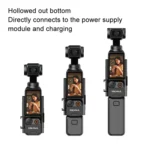For DJI Osmo Pocket 3 HEPAIL Extended Adapter Protective Bezel Extension Handle Cold Shoe Adapter Bracket - Image 6