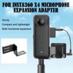 For Insta360 X4  Microphone Extension Adapter Camera Accessories - Image 2