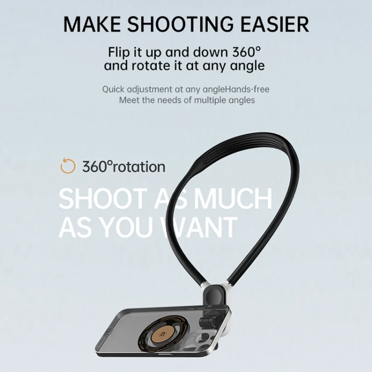 TBD06047345_B2.webp Magnetic Hanging Neck Holder For Mobile Phones/Action Cameras - Image 3