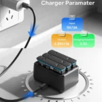 For Insta360 X4 AMagisn Battery Charger Charging Seat Camera Accessories - Image 11