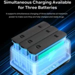 For Insta360 X4 AMagisn Battery Charger Charging Seat Camera Accessories - Image 9