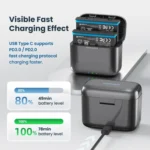 For Insta360 X4 AMagisn Battery Fast Charge Charging Box Sports Camera Accessories - Image 9