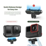 AMagisn Metal Magnetic Quick Release + Top Cover, For Insta360 Ace / Ace Pro / X5 / X3 / X2 / GoPro HERO12 Black - Image 5