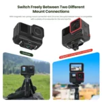 AMagisn Metal Magnetic Quick Release + Top Cover, For Insta360 Ace / Ace Pro / X5 / X3 / X2 / GoPro HERO12 Black - Image 7