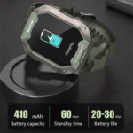 C20Plus 1.81-inch Health Monitoring Waterproof Bluetooth Call Smart Watch - Image 13