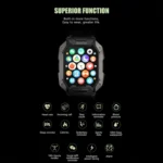 C20Plus 1.81-inch Health Monitoring Waterproof Bluetooth Call Smart Watch - Image 8