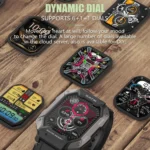 C20Plus 1.81-inch Health Monitoring Waterproof Bluetooth Call Smart Watch - Image 9