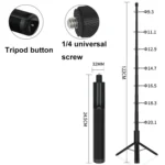1.22m For Insta360 One X Retractable Integrated Camera Panoramic Invisible Selfie Stick Tripod - Image 4