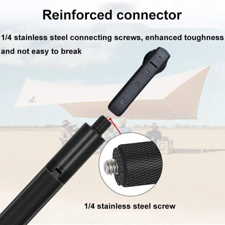 TBD06047541_B6.webp 1.22m For Insta360 One X Retractable Integrated Camera Panoramic Invisible Selfie Stick Tripod - Image 7