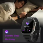 A70 1.96 Inch Health Monitoring Multifunctional IP68 Waterproof Bluetooth Call Smart Watch - Image 8